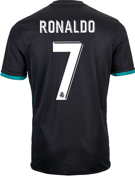 Real Madrid Ronaldo Jersey Adidas Cristiano Ronaldo Real Madrid Teal 2017 18 Third Is