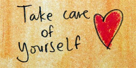 Take care of yourself | From Darkness to Light