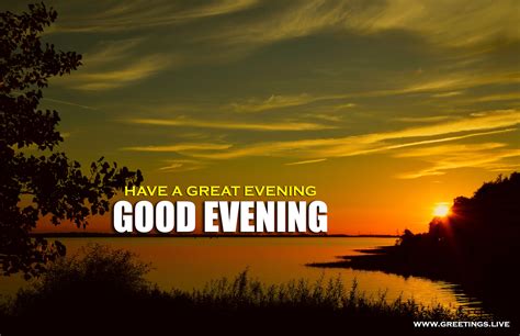 Good Evening Sunset Images Pictures