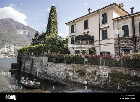 Actor George Clooneys Home Villa Loleandra In Laglio Lake Como