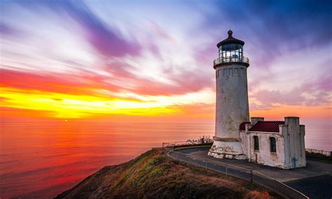 Cape Disappointment Lighthouse Us West Coast Outdoor