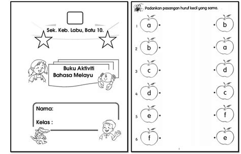 This at word family word work and activities pack includes over 30 different student centered phonics activities, not just worksheets, that promote reading, tracing, writing, building, cutting, pasting, and creating words in the at word family. Laman Informasi Prasekolah: BUKU AKTIVITI MURID