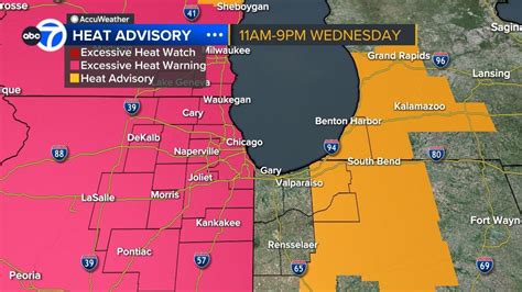 Chicago Heat Wave Oppressive Temperatures Humidity Begin Moving Into