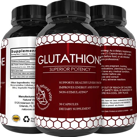 Best Glutathione Supplement - Natural Skin Whitening Anti ...