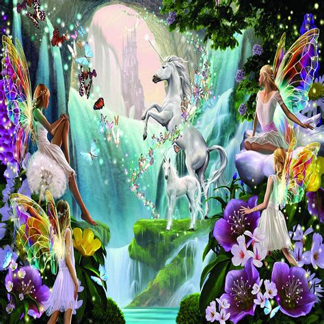 Sunsout Unicorn And Fairy 1000 Pc Jigsaw Puzzle Oriental Trading