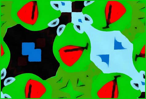 Kermit The Frog Pop Art Painting By Dan Sproul