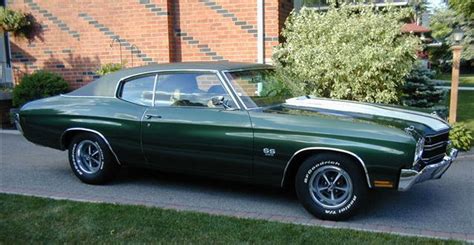 70 With Green Interior Need An Exterior Color Team Chevelle