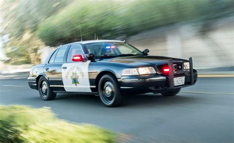 The Last California Highway Patrol Chp Ford Crown Vic In Service