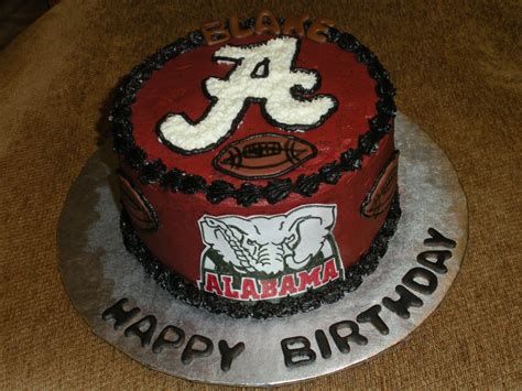 Alabama Birthday Cakes Alabama Cakes Football Birthday Cake Birthday