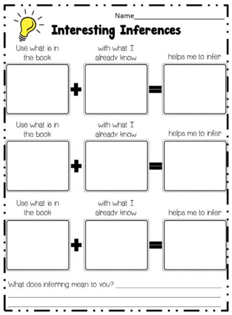 Making Inferences The Autism Helper Inference Activities Reading