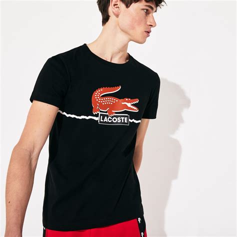 Camisetas Lacoste Camiseta De Lacoste Sport En Mezcla De Algodón