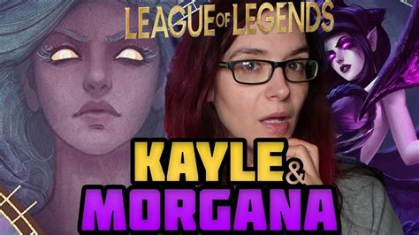 League Of Legends Reaction Kayle And Morgana Complete Story Youtube