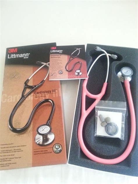 3m Littmann Cardiology Iii Stethoscope Coral Pink Tube 27 3149 New