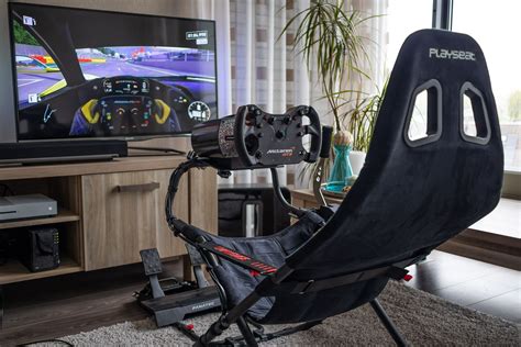 New Fanatec Csl Elite Steering Wheel Mclaren Gt My Own Racing Setup