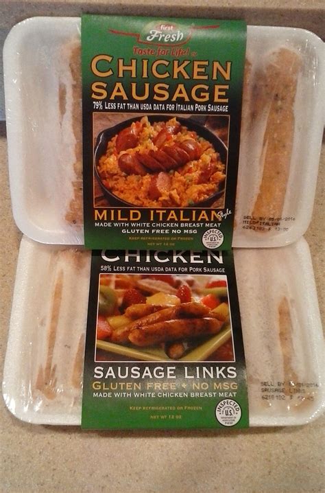 The Gluten Free Glutton Chicken Sausages From A Celiac Friendly Company