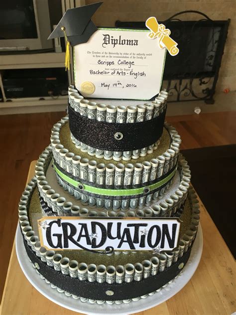 graduation money cake for college graduation graduation party centerpieces graduation party
