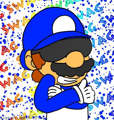 Smg4 Has Swag Mario Swag Fan Art