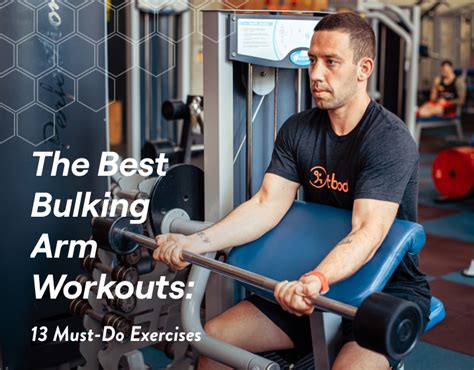 The Best Bulking Arm Workouts 13 Must Do Exercises Fitbod