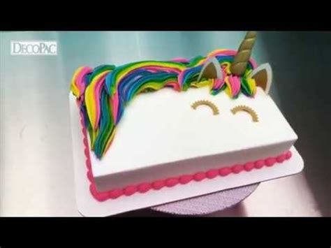 Best unicorn sheet cake from 17 amazingly easy unicorn cake ideas you can make at home. How to Create a Colorful Unicorn Mane on a Unicorn Cake ...