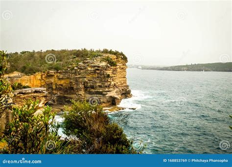 View Of The Gap Ocean Cliff At The Watsons Bay Of Sydney Stock Image