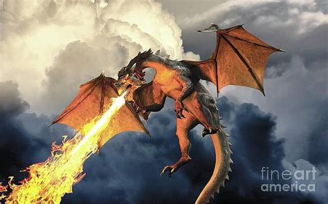 Realistic Fire Breathing Dragons