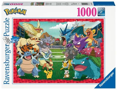 Ravensburger Puzzle 1000 Pièces Pokémon Challenge Puzzle Addict