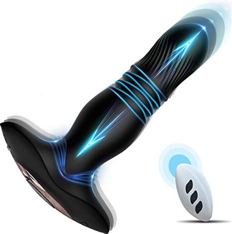 Amazon Com Thrusting Prostate Massager Anal Vibrator Bukinler Thrusting Vibrator With Remote