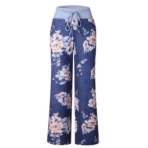 Buy Causal Women New Summer Flower Print Pants 2019