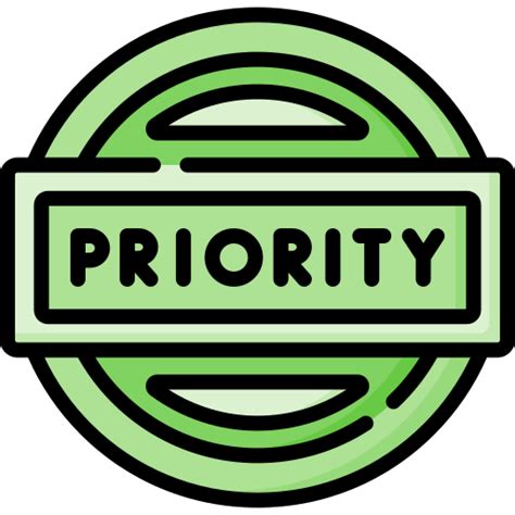 Priority Special Lineal Color Icon