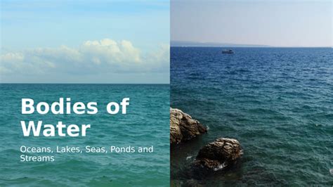 Bodies Of Water Teaching Resources