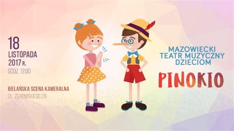 Pinokio Spektakl Aktorsko Lalkowy Teatr Dla Dzieci Bilety Na EBilet Pl