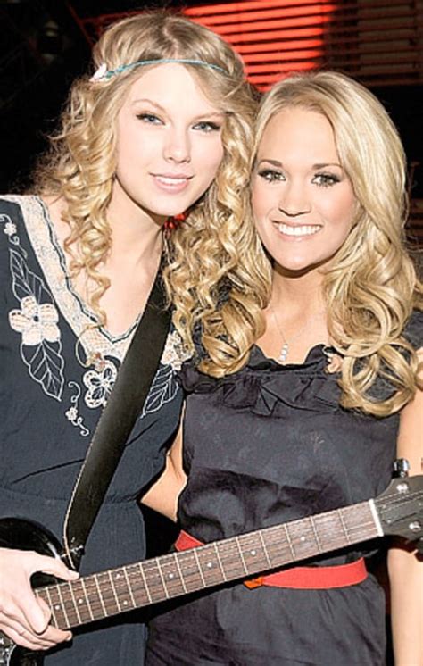 Carrie Underwood Taylor Swift Earn Three Cmt Nods Us Weekly
