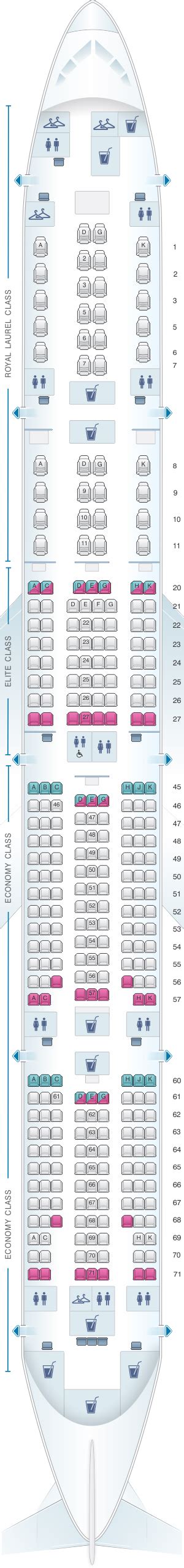 Eva Air Boeing 777 Seat Map