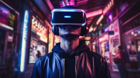 Premium Ai Image Digital Natives Virtual Reality Experience