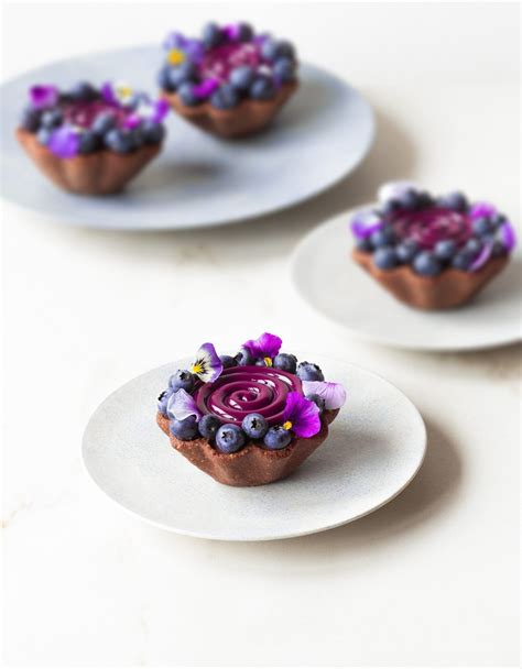 Milk Chocolate Hazelnut And Blueberry Tartlets In Love With Cake Artofit