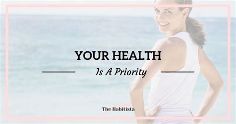 Your Health Is A Priority A Complete Guide To A Healthy Life The