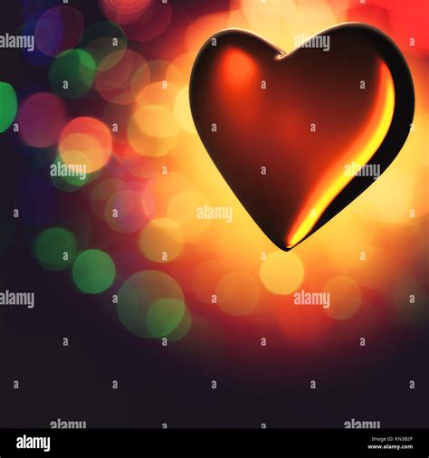 Crystal Heart Abstract Valentine Backgrounds For Your Design Stock