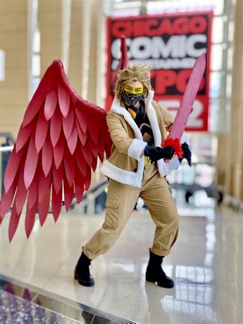 Self Debuted My Hawks Cosplay At C2e2 This Past Weekend R