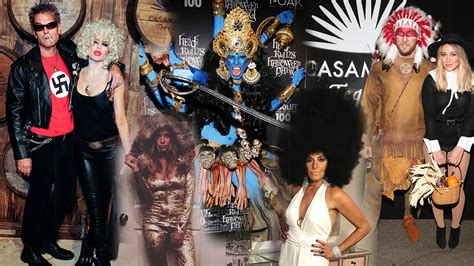The Most Controversial Celebrity Halloween Costumes Kim Kardashian Heidi Klum And More