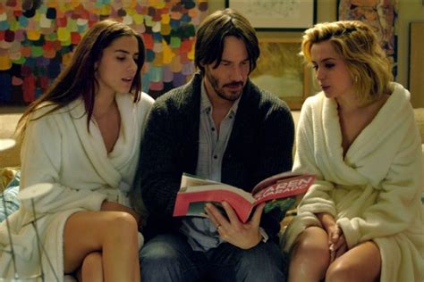 Knock Knock Review Keanu Reeves Opens His Door To Two Sexy Intruders