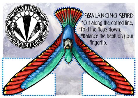 Make A Balancing Bird By Marniewalks On Deviantart