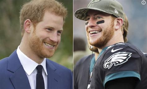 So today and every day, you may have heard a lot about prince harry. Twitter Has Jokes About Carson Wentz Being in the Royal ...