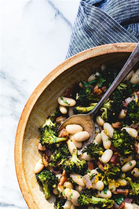 This recipe for great northern bean stew will change up your menu routine. Great Northern Beans Recipe with Roasted Broccoli and ...