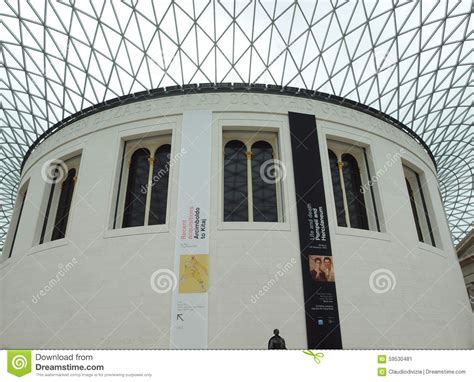 British Museum Great Court In London Editorial Photo Image Of Europe