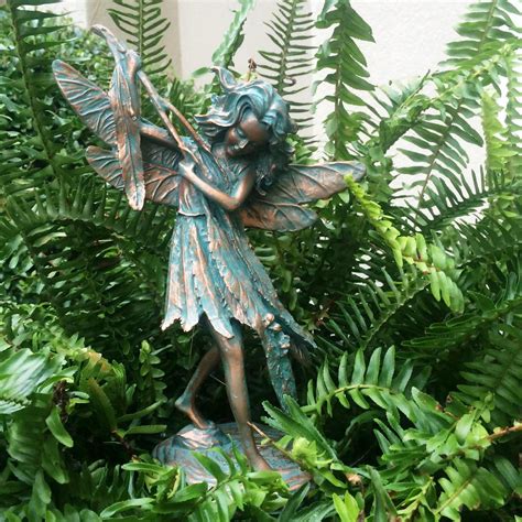 Homestyles 95h Samantha Willow Fairy In Bronze Patina Home Patio