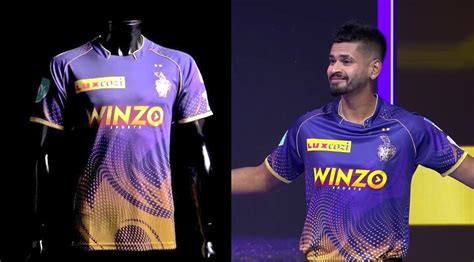 Ipl 2022 Kolkata Knight Riders Reveal Their Jersey For The Upcoming