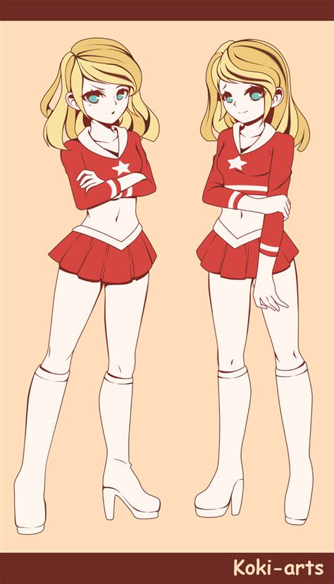 Total Drama Cheerleader Twins By Koki Arts On Deviantart Anime