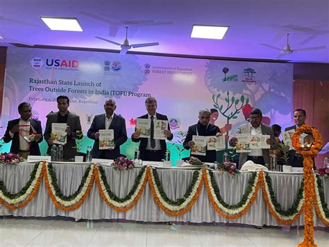 Government Of Rajasthan And Usaid Launch New Initiative To Increase Tree Coverage In Rajasthan