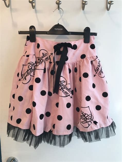 Angelic Pretty Dolly Dot Skirt Pink New Without Tags Matching Proper