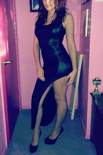 dress little black dress black leather black high heels sexy sexy party dresses wheretoget
